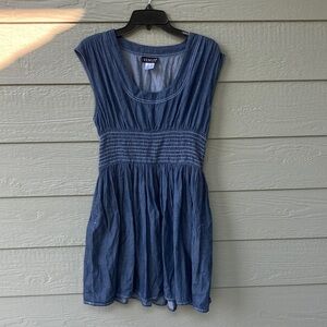VENUS Blue Cotton Dress Size 12